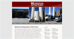 Desktop Screenshot of metroweld.com